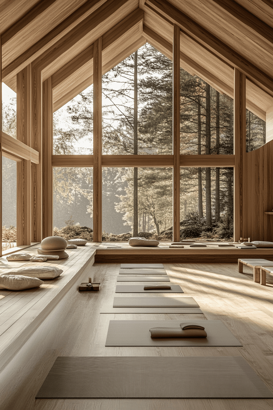 14 alpine yoga retreat space