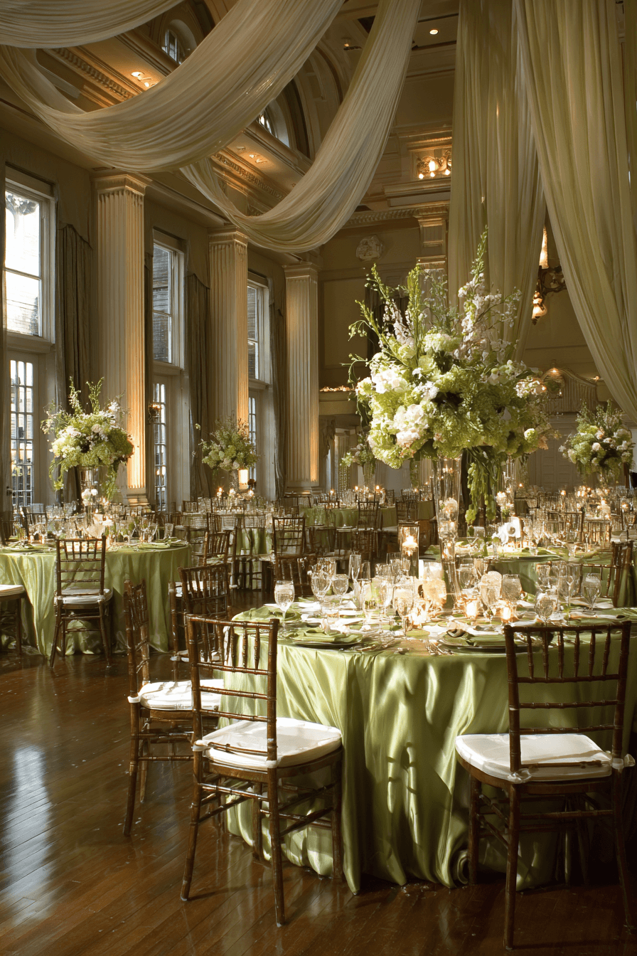 14 black tie olive affair