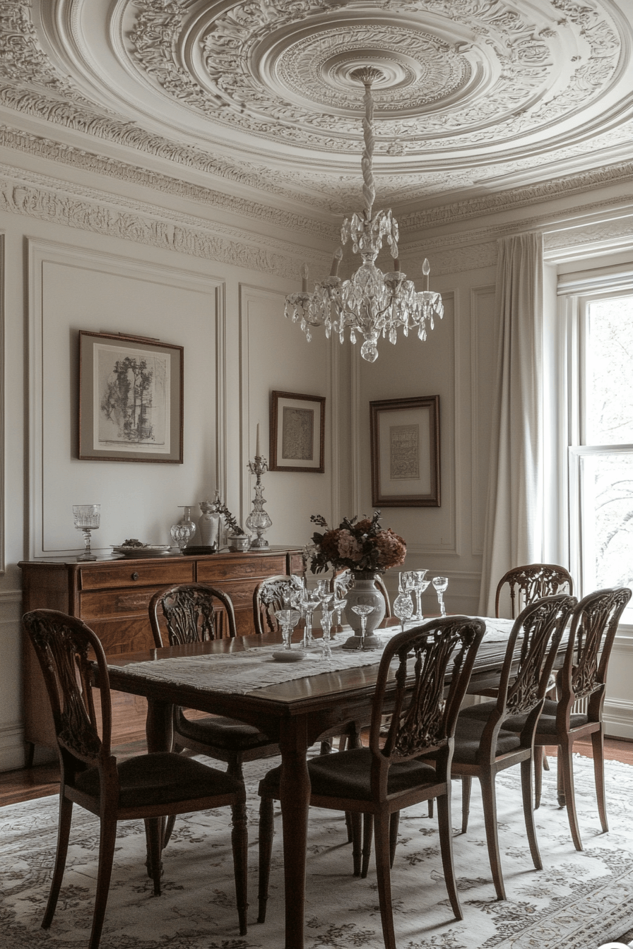 14 carved sideboard detail
