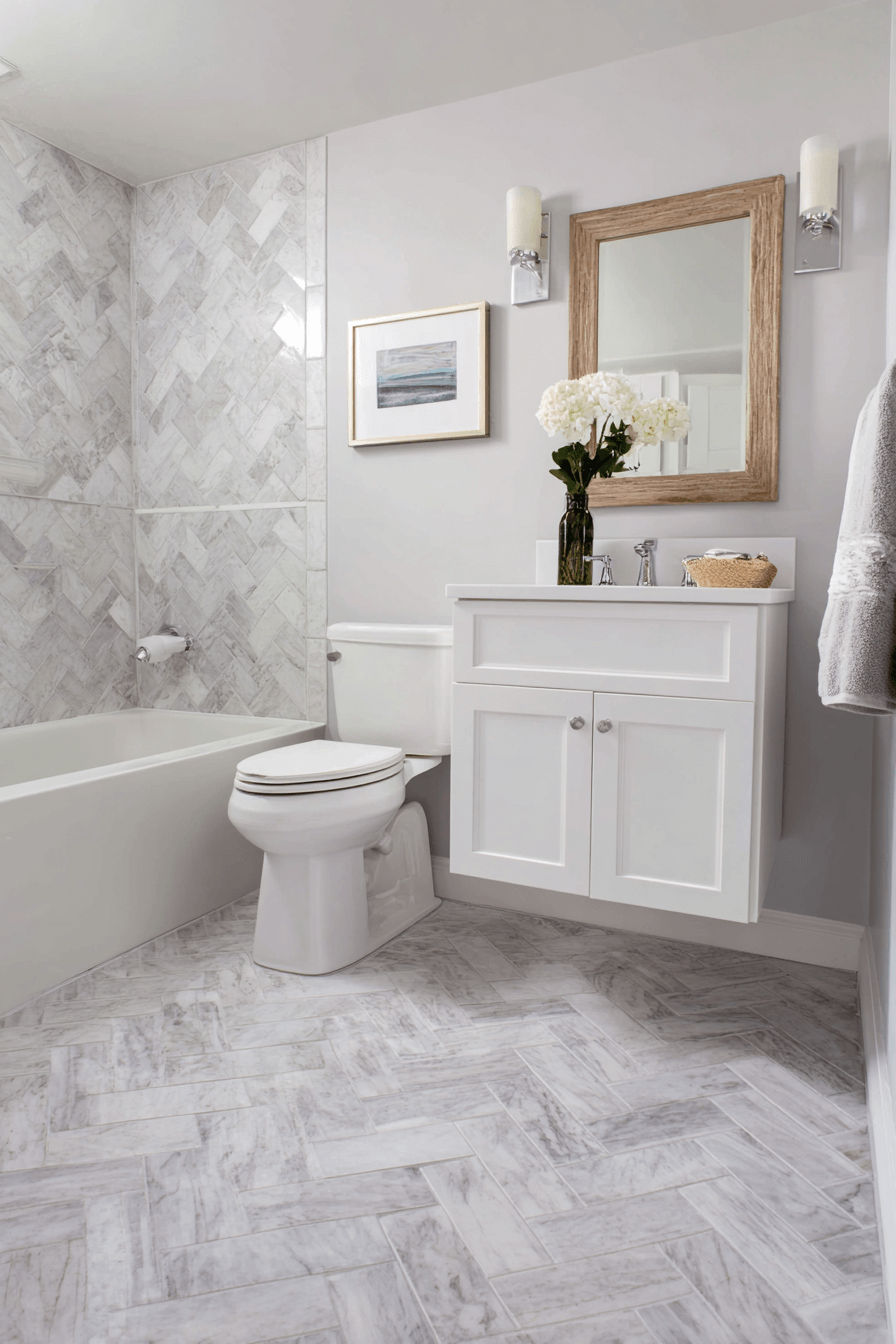 14 diagonal tile illusion