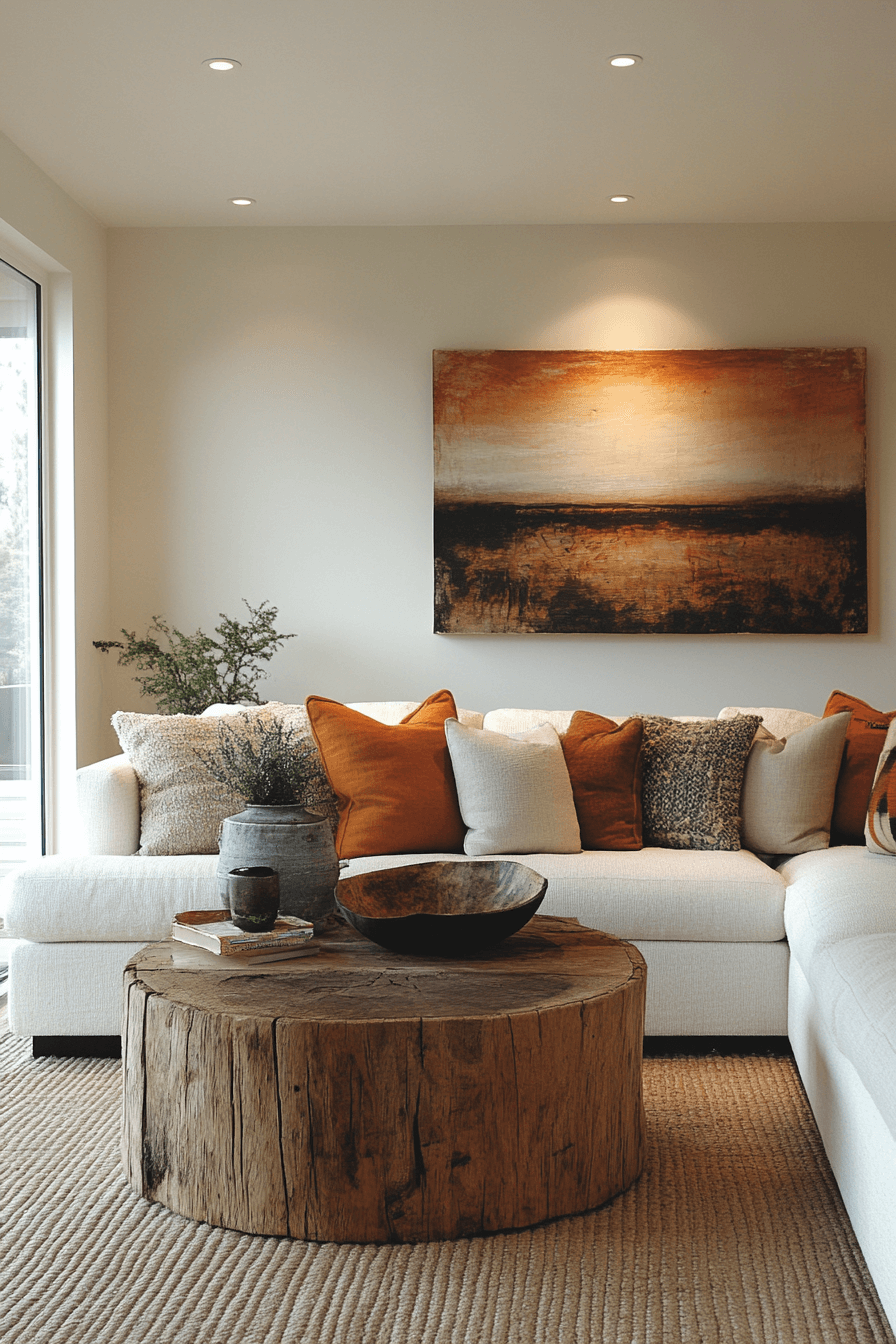 14 green living basement space