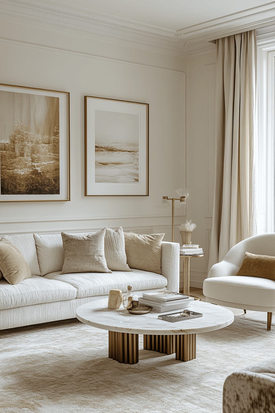 14 marble brass elegance