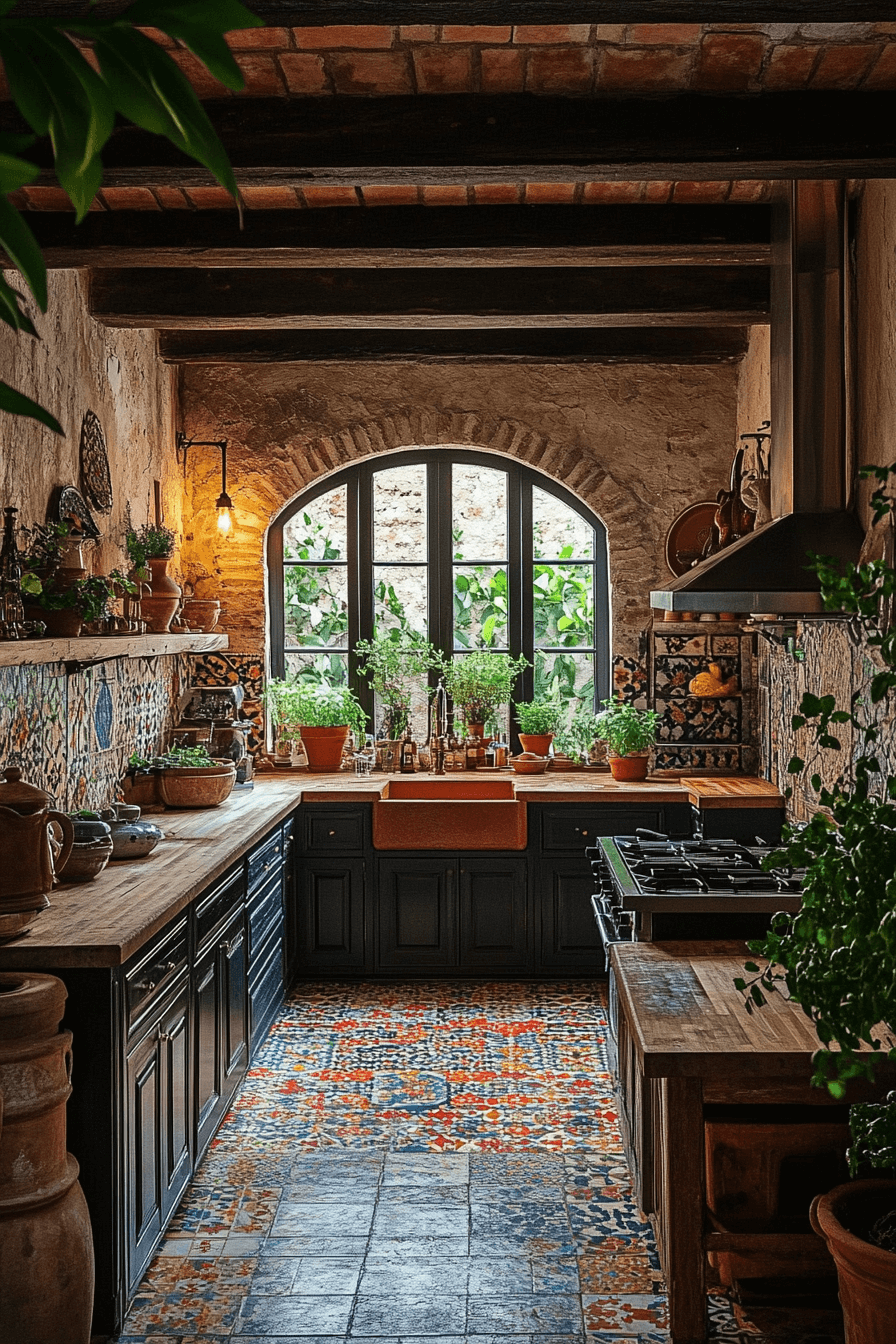 14 mediterranean antique kitchen style