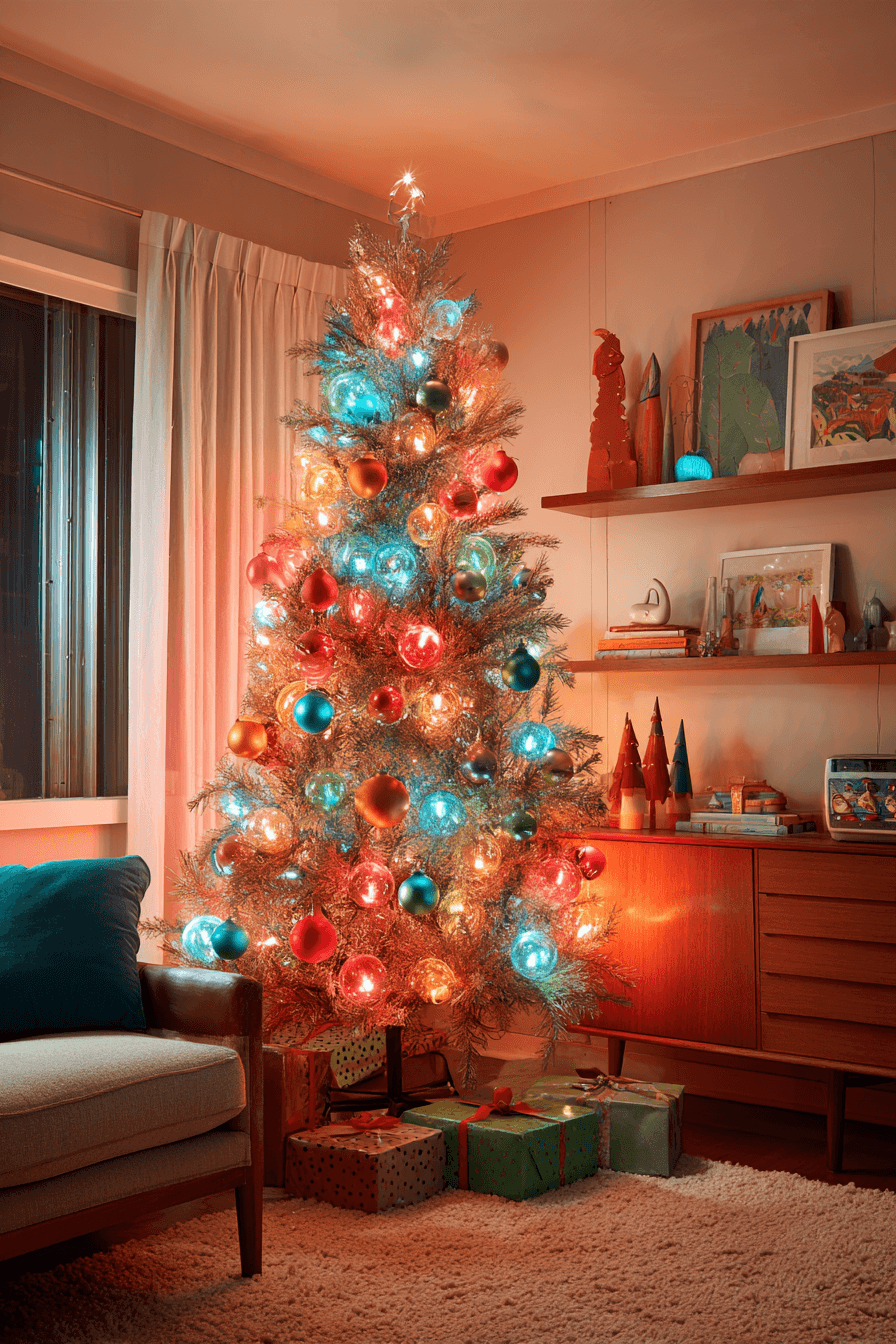 14 retro festive bulb glow