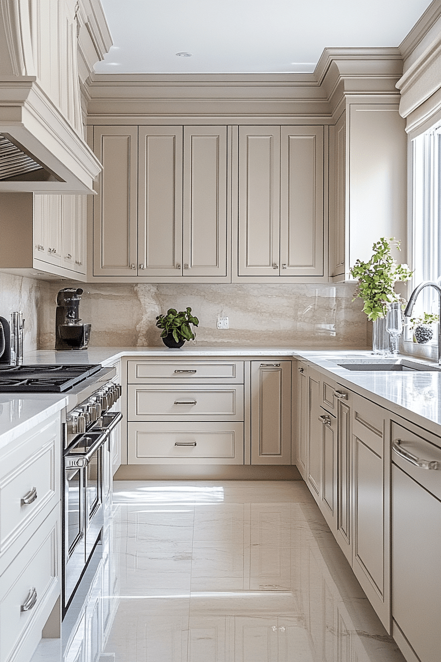 14 soft sheen taupe finish