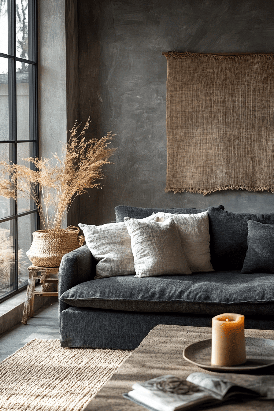 14 textured greyscape retreat