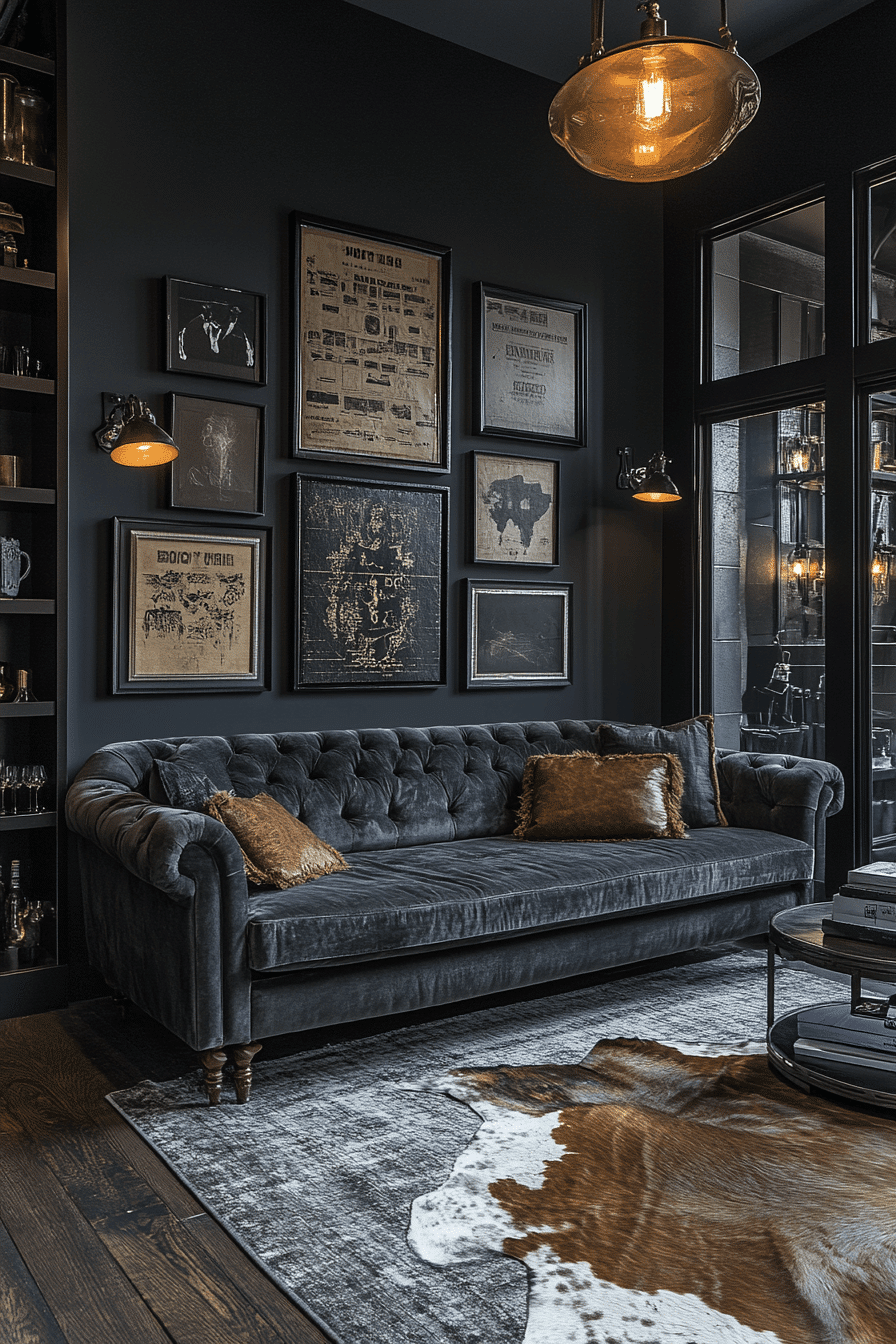 14 urban texture living room