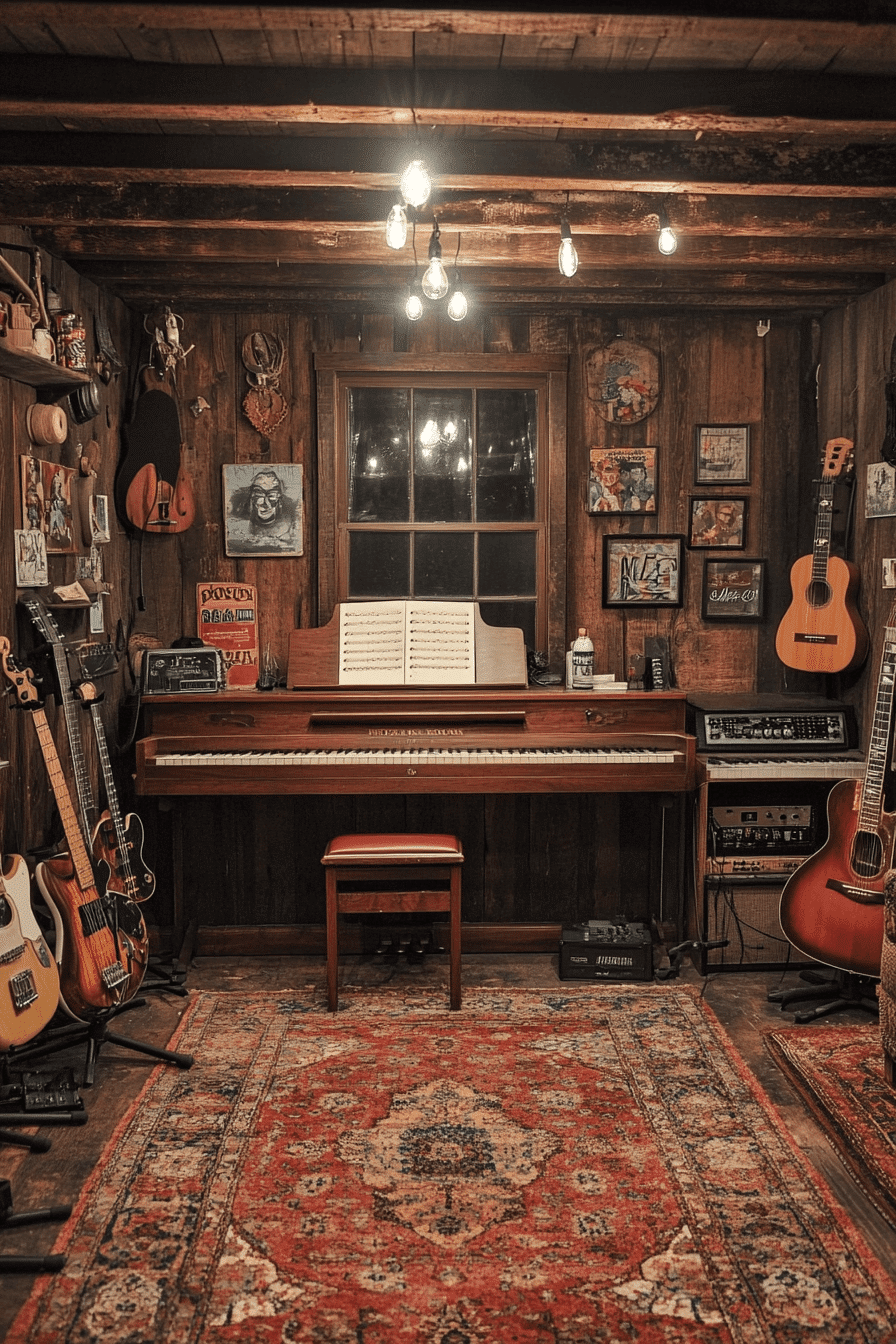 15 basement music creative room