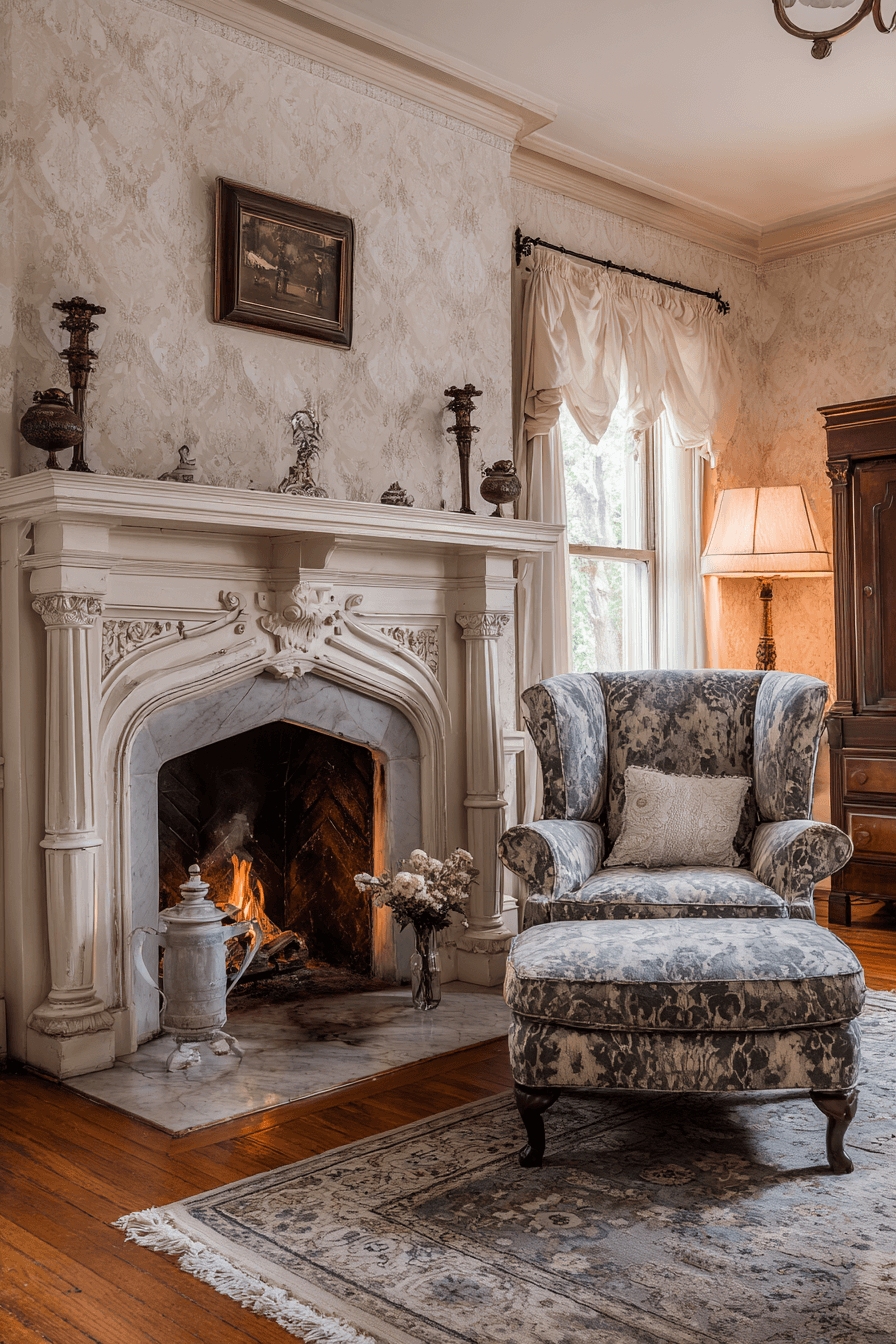 15 classic brick hearth fireplace