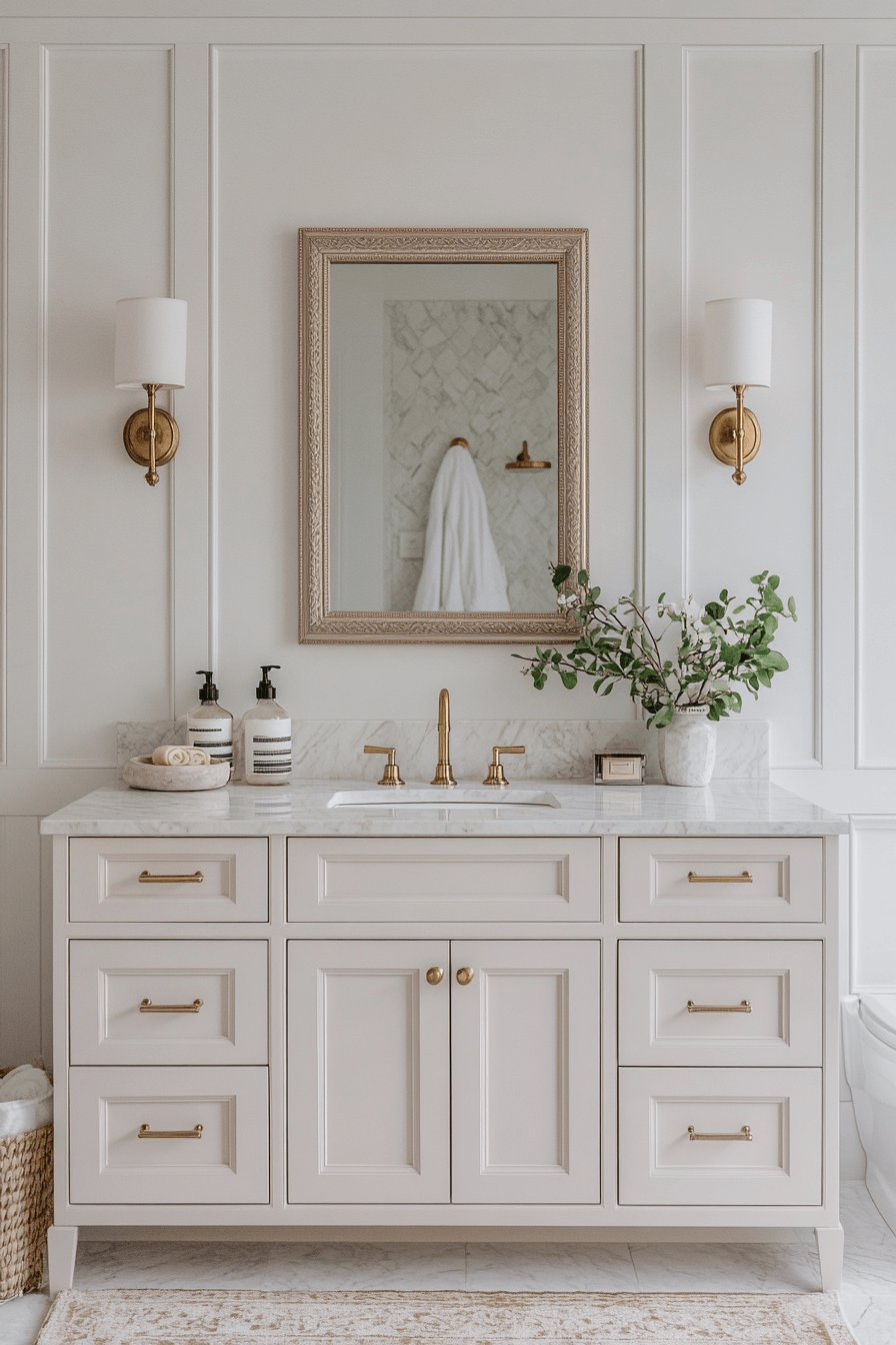 15 framed vanity grandeur