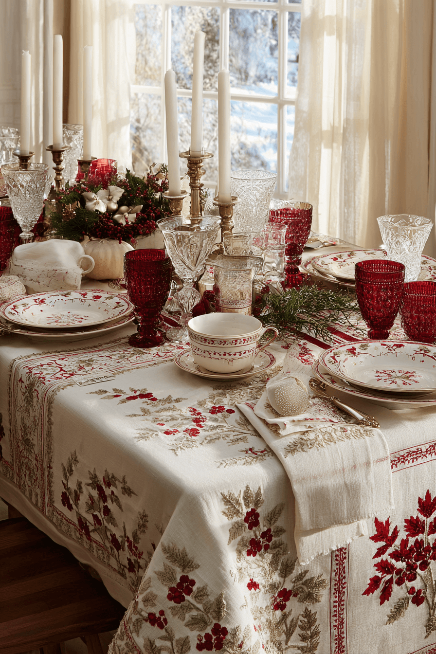 15 heirloom holiday linens