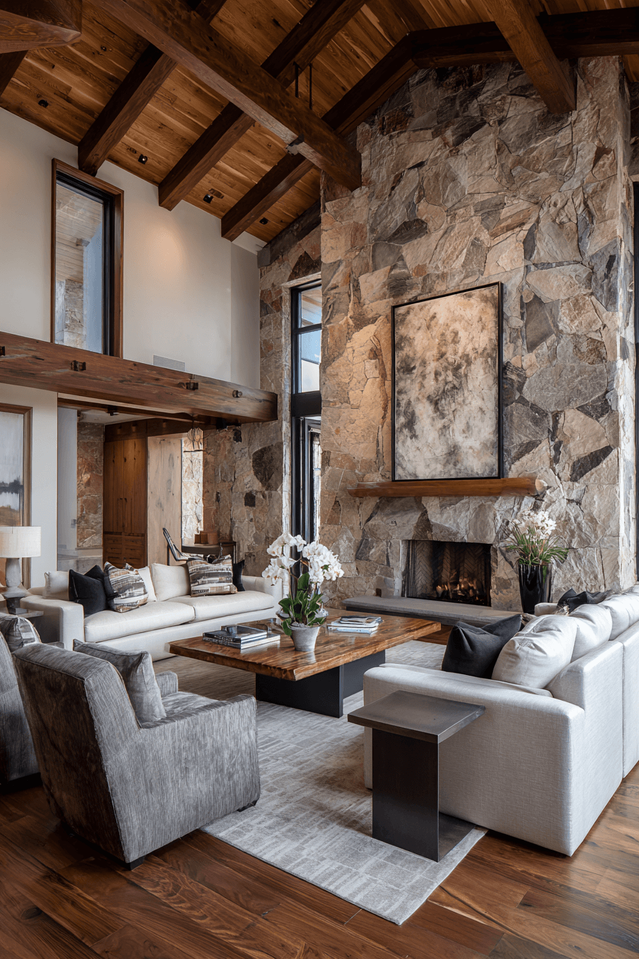 15 stone and timber harmony