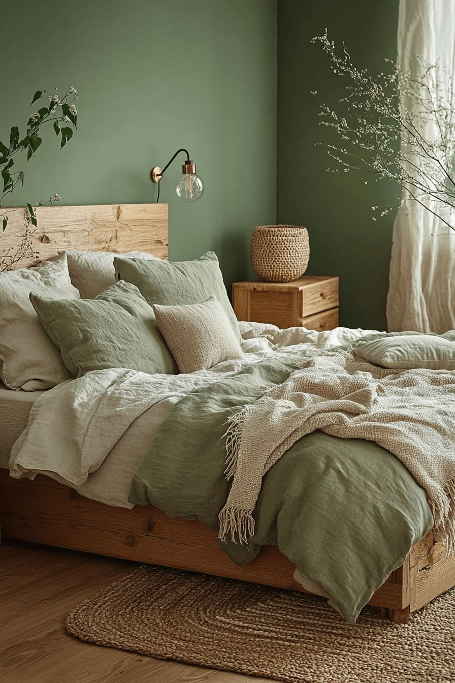 15 wood wrapped olive