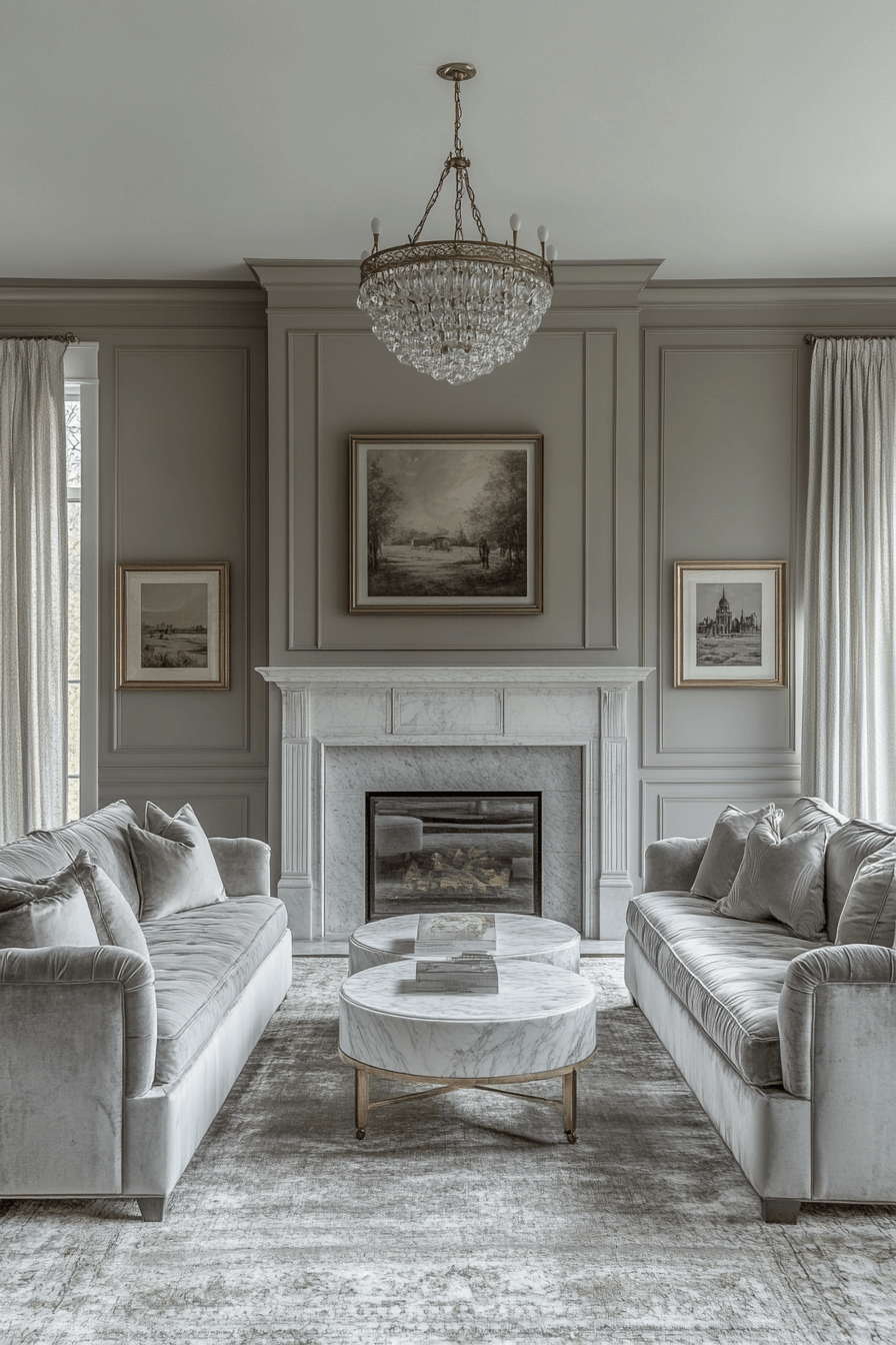 16 charcoal classical chic