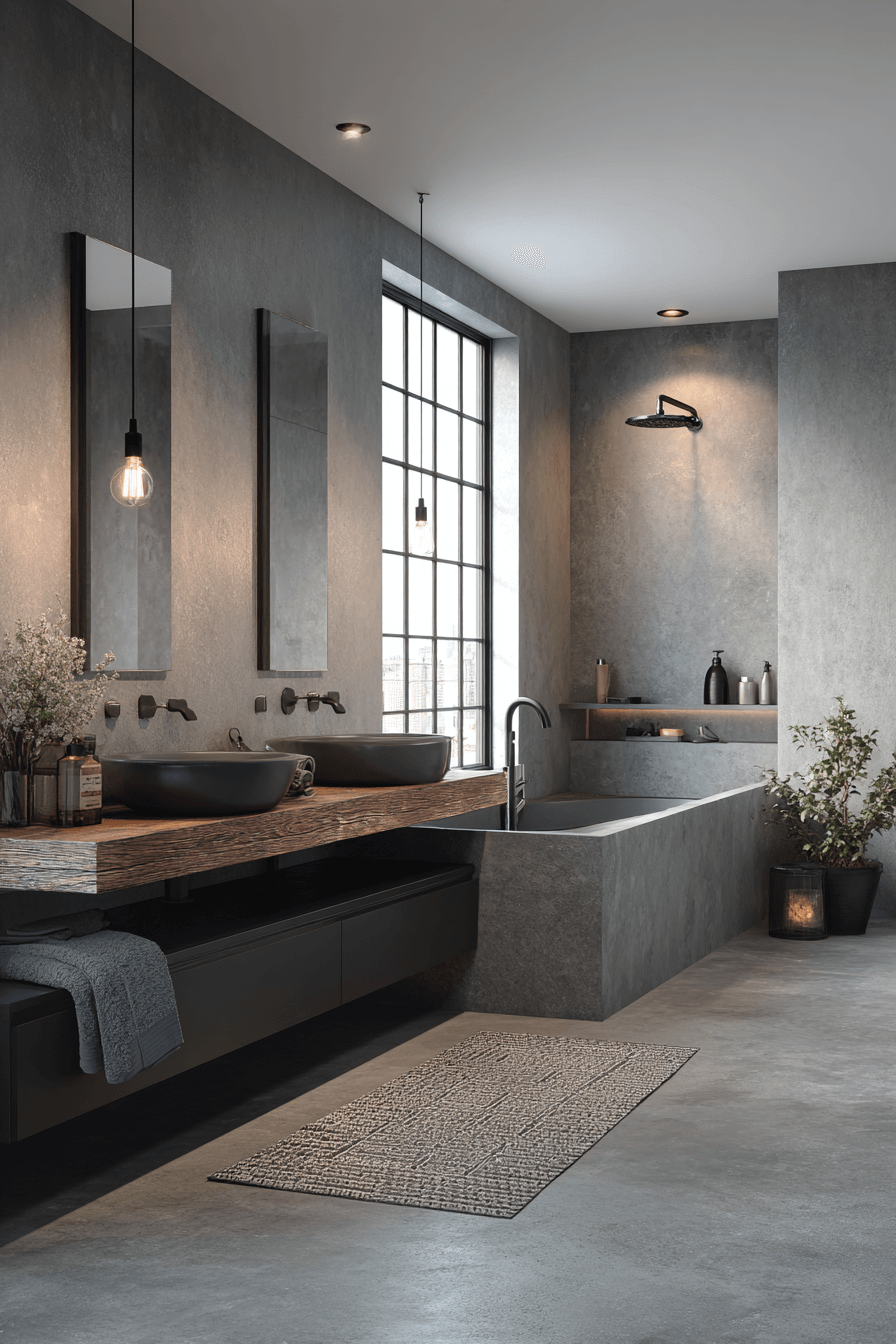 16 concrete chic spa