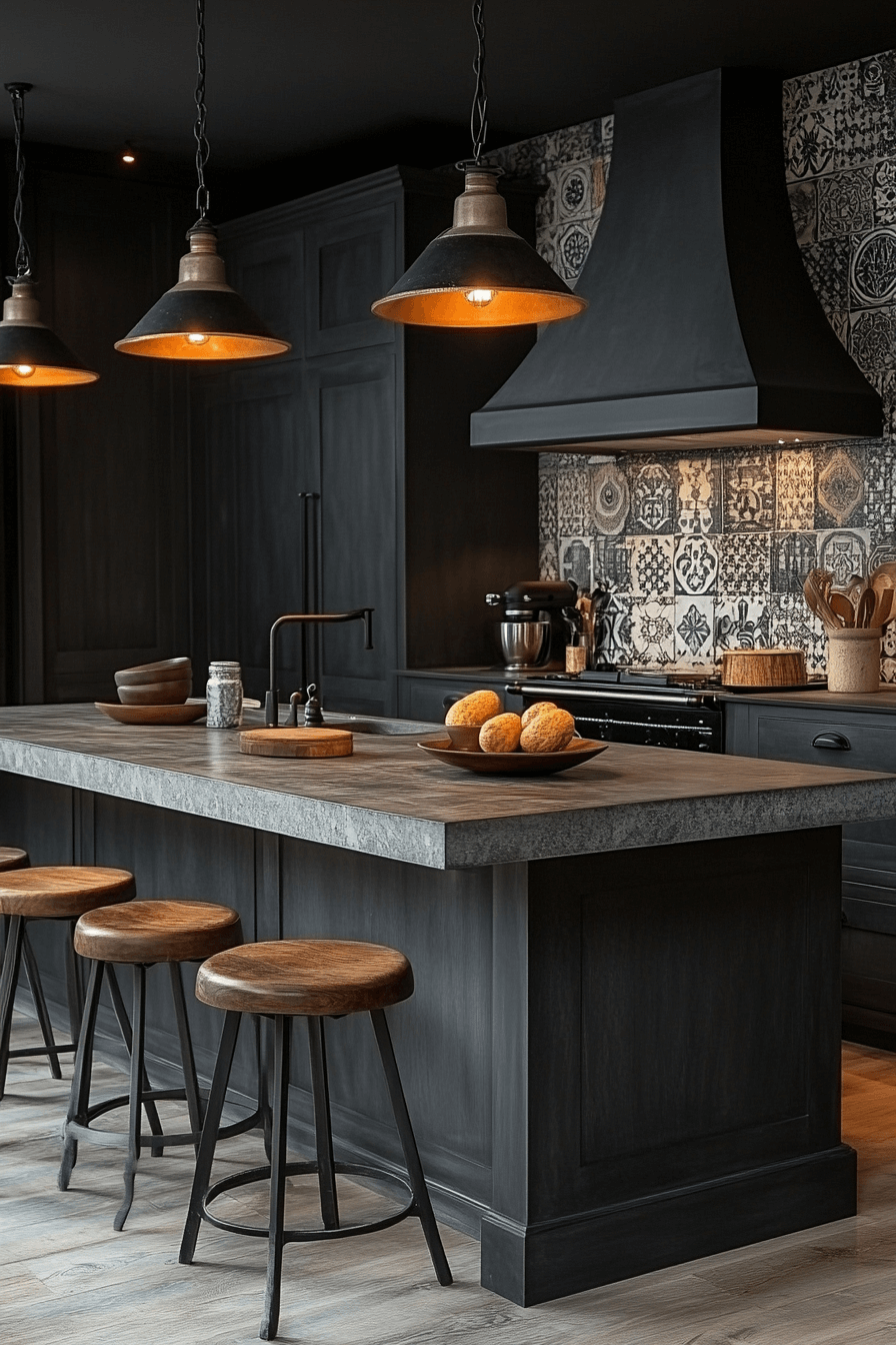 16 fashion forward grey kitchen
