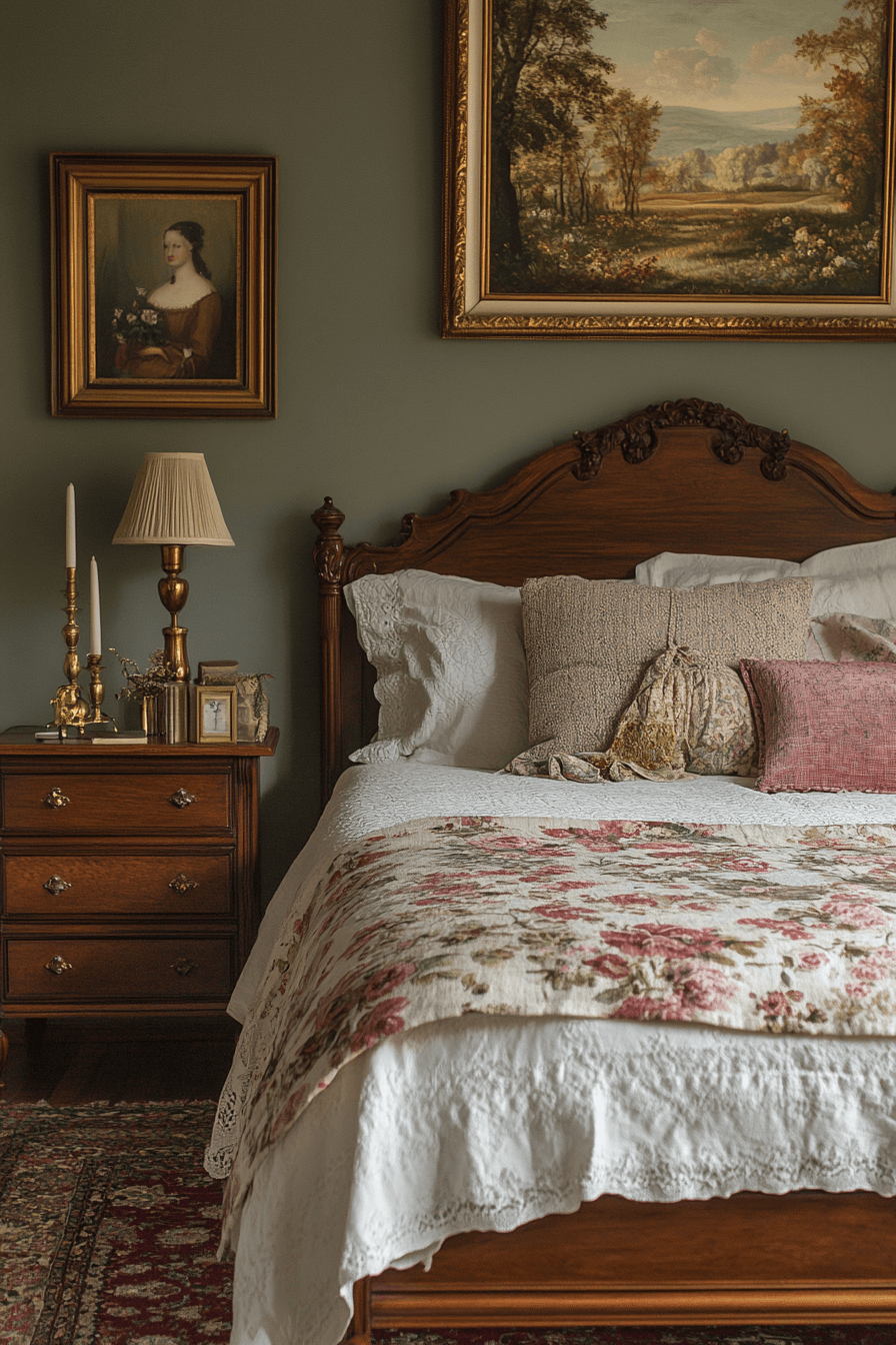 16 ornate frame above