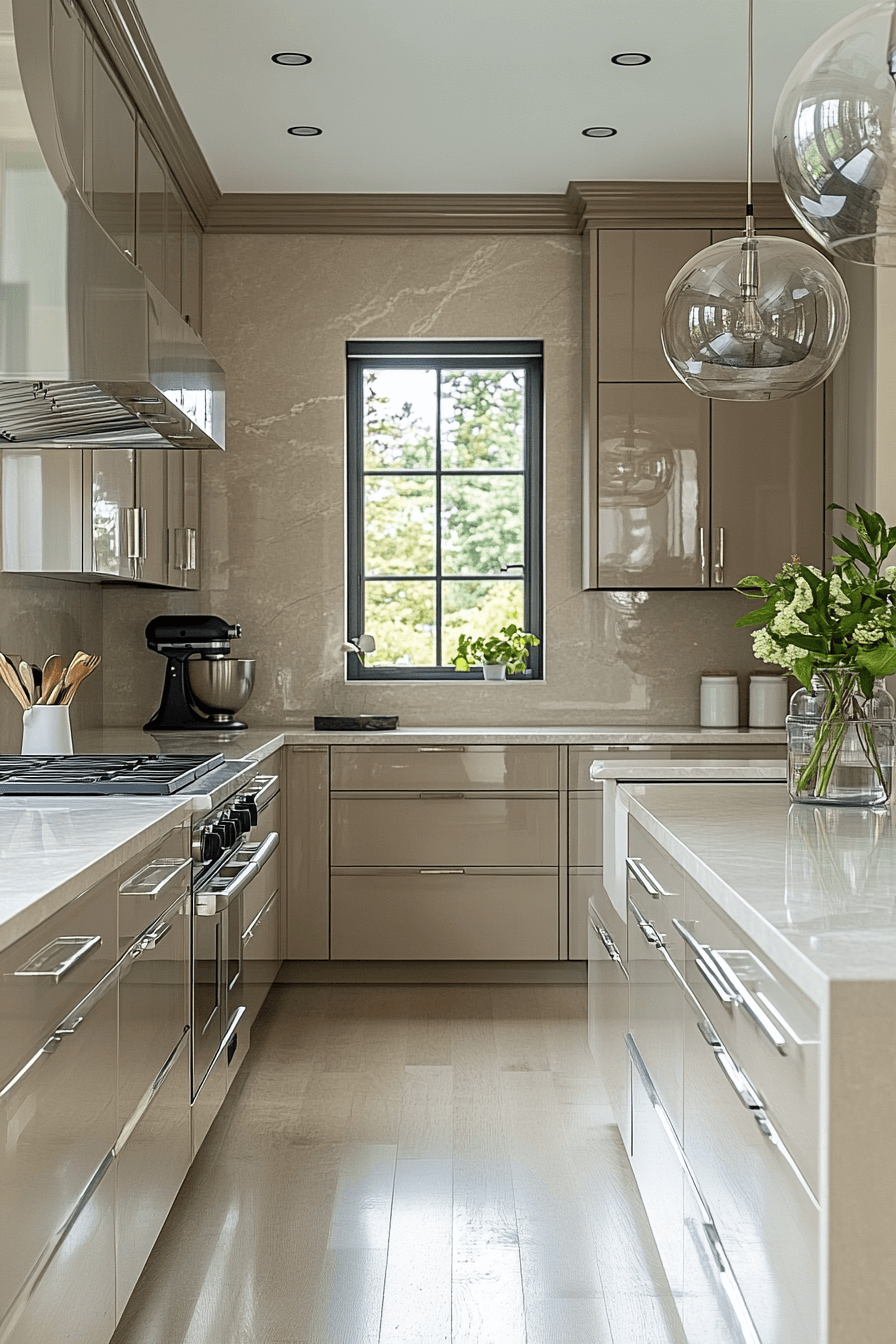 16 refined modern taupe look