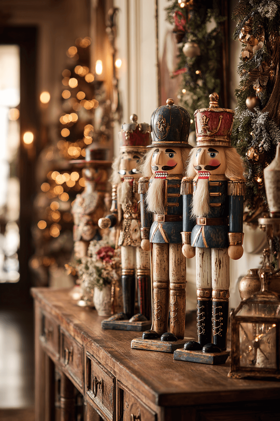 16 regal carved nutcrackers