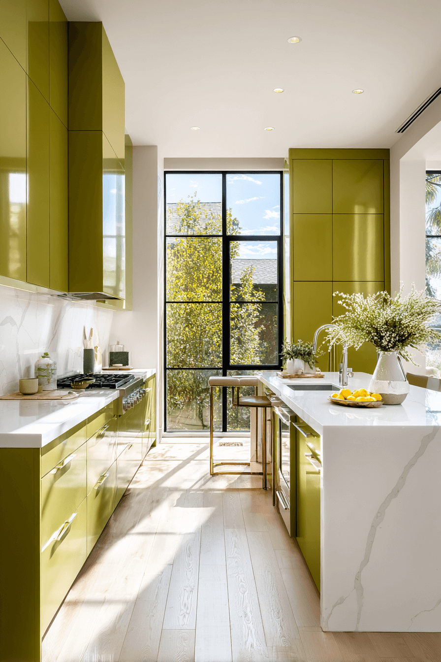 16 sunlit olive space