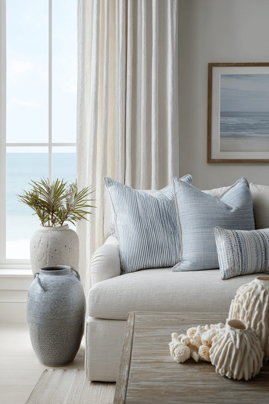17 calm coastal tones