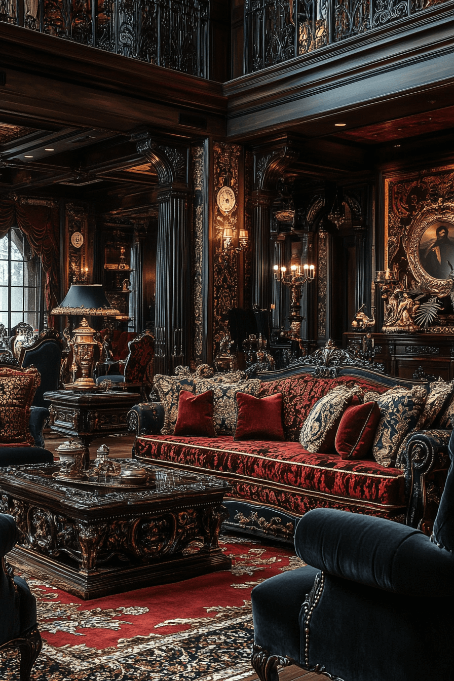 17 empire classic living room