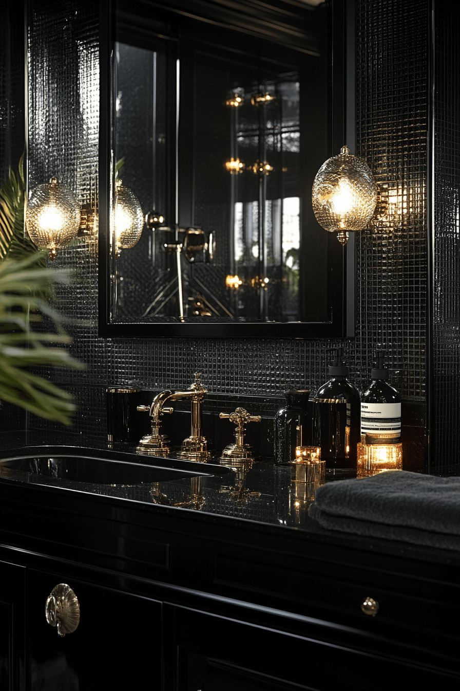 17 gloss depth bathroom