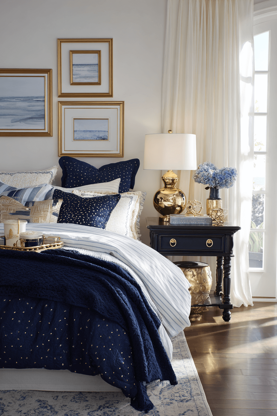 17 golden accent glow