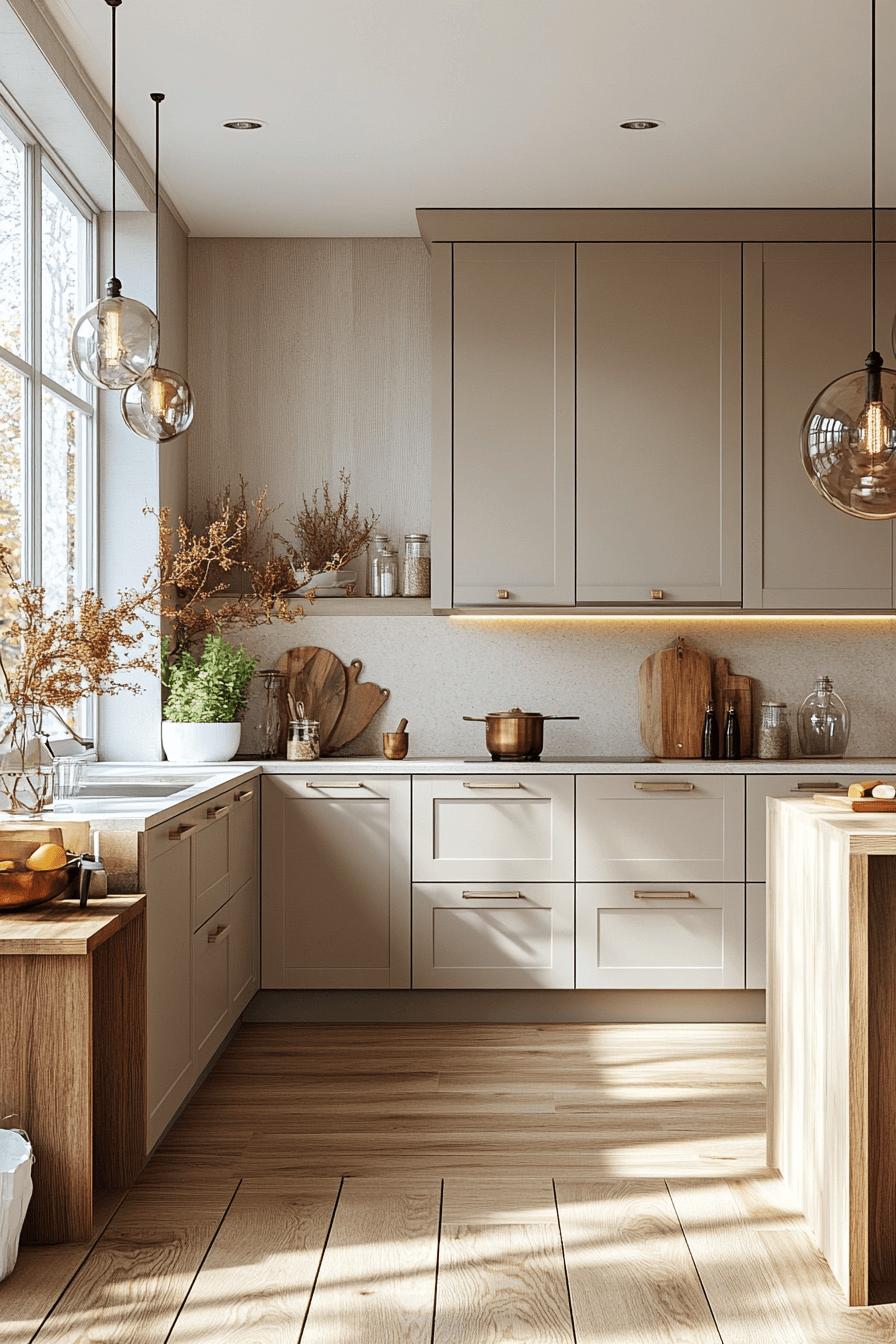17 warm nordic taupe kitchens