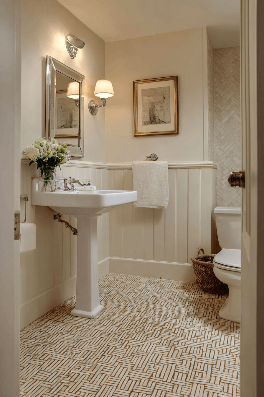 18 basket weave detail