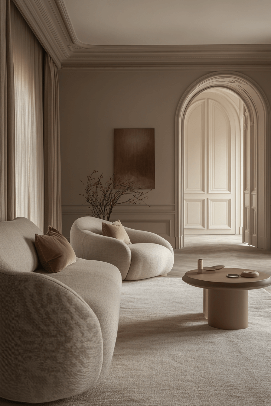 18 contemporary curved charm