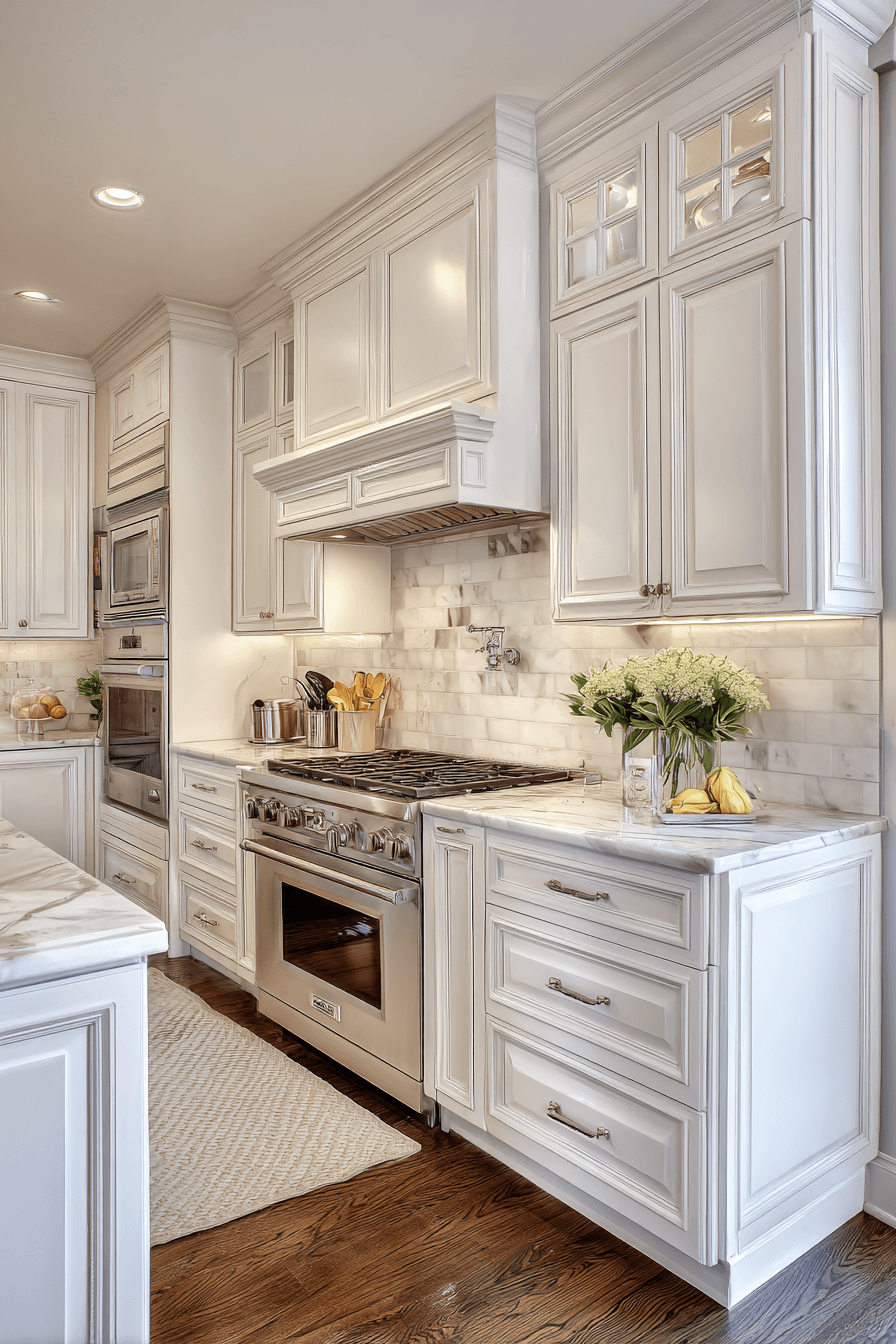 18 crisp kitchen white style