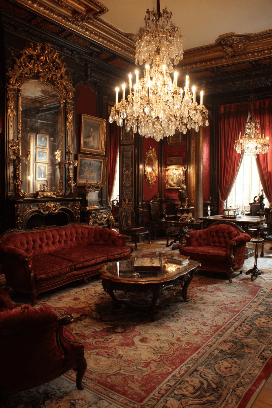 18 gilded classic living room