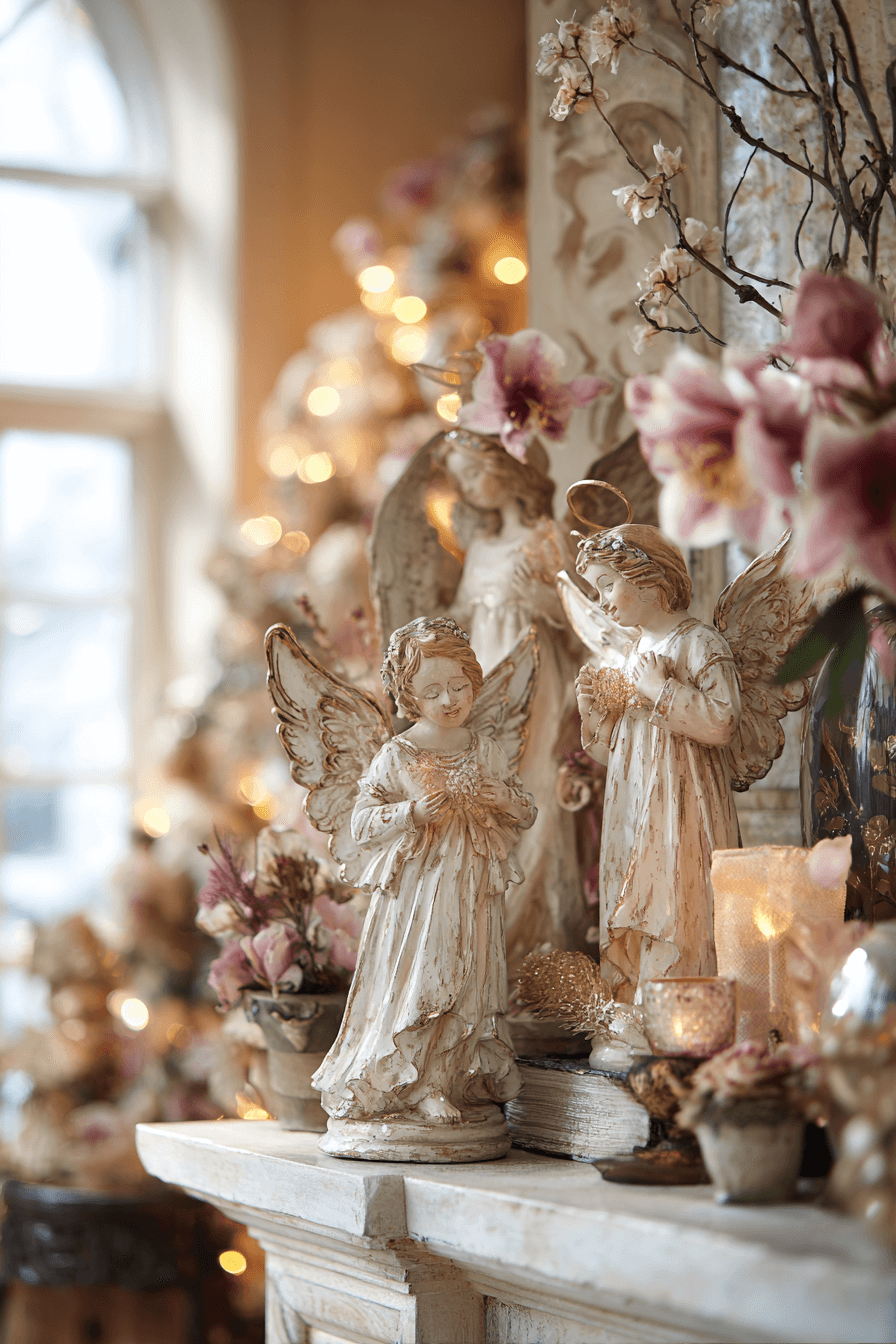 18 graceful vintage angels