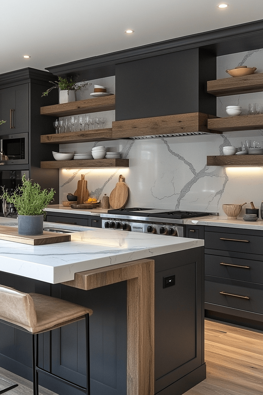 19 grey and wood balance