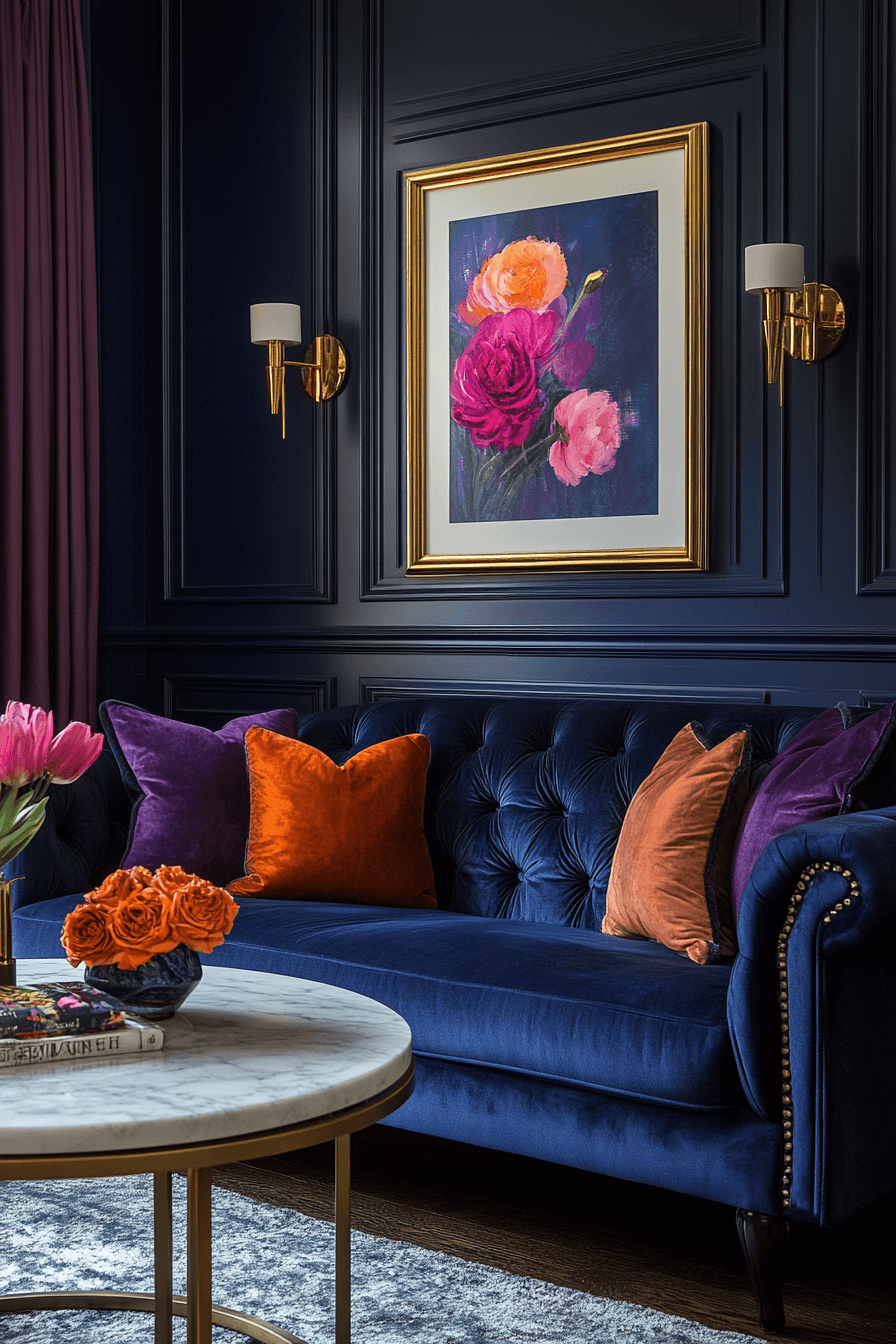 19 navy luxe retreat