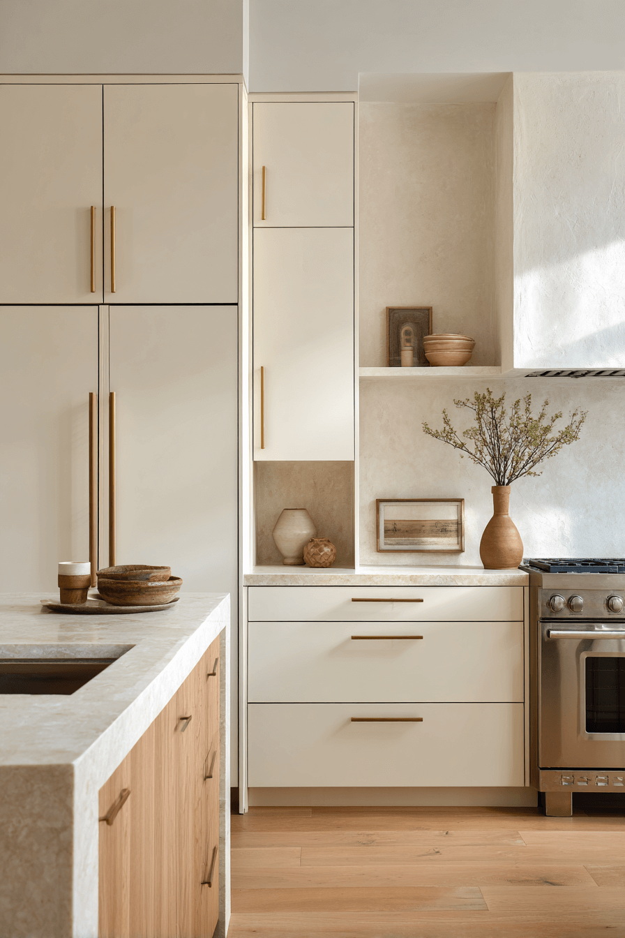 2 comfort driven minimalist kitchens