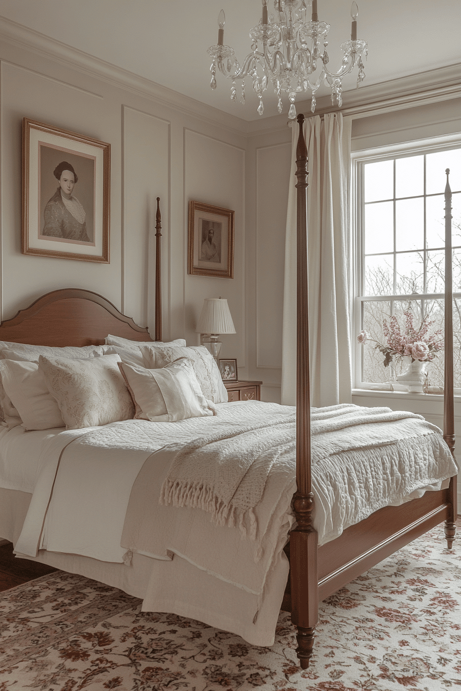 2 georgian symmetry bedroom style