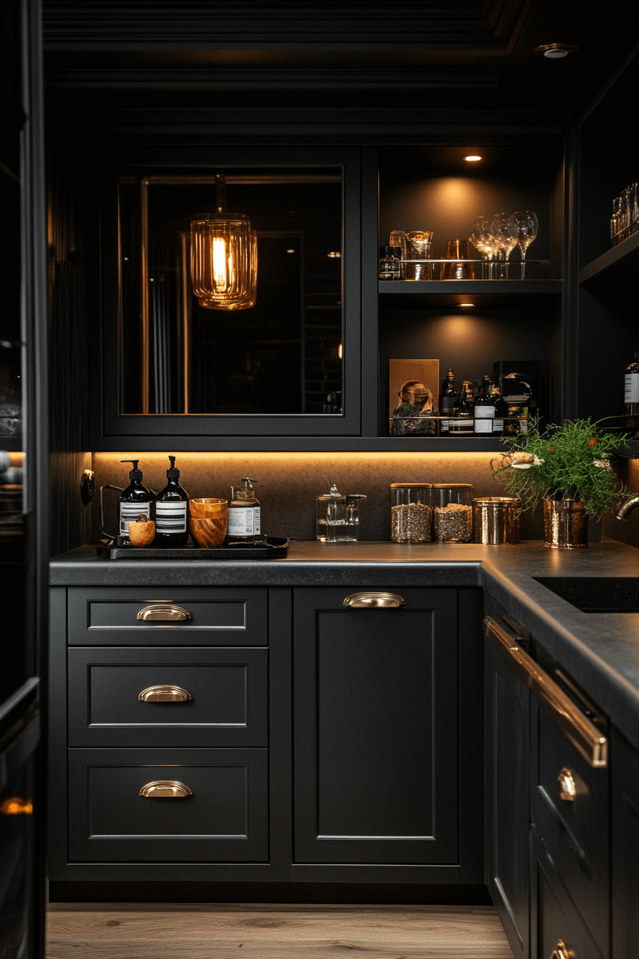 2 noir metallic poise