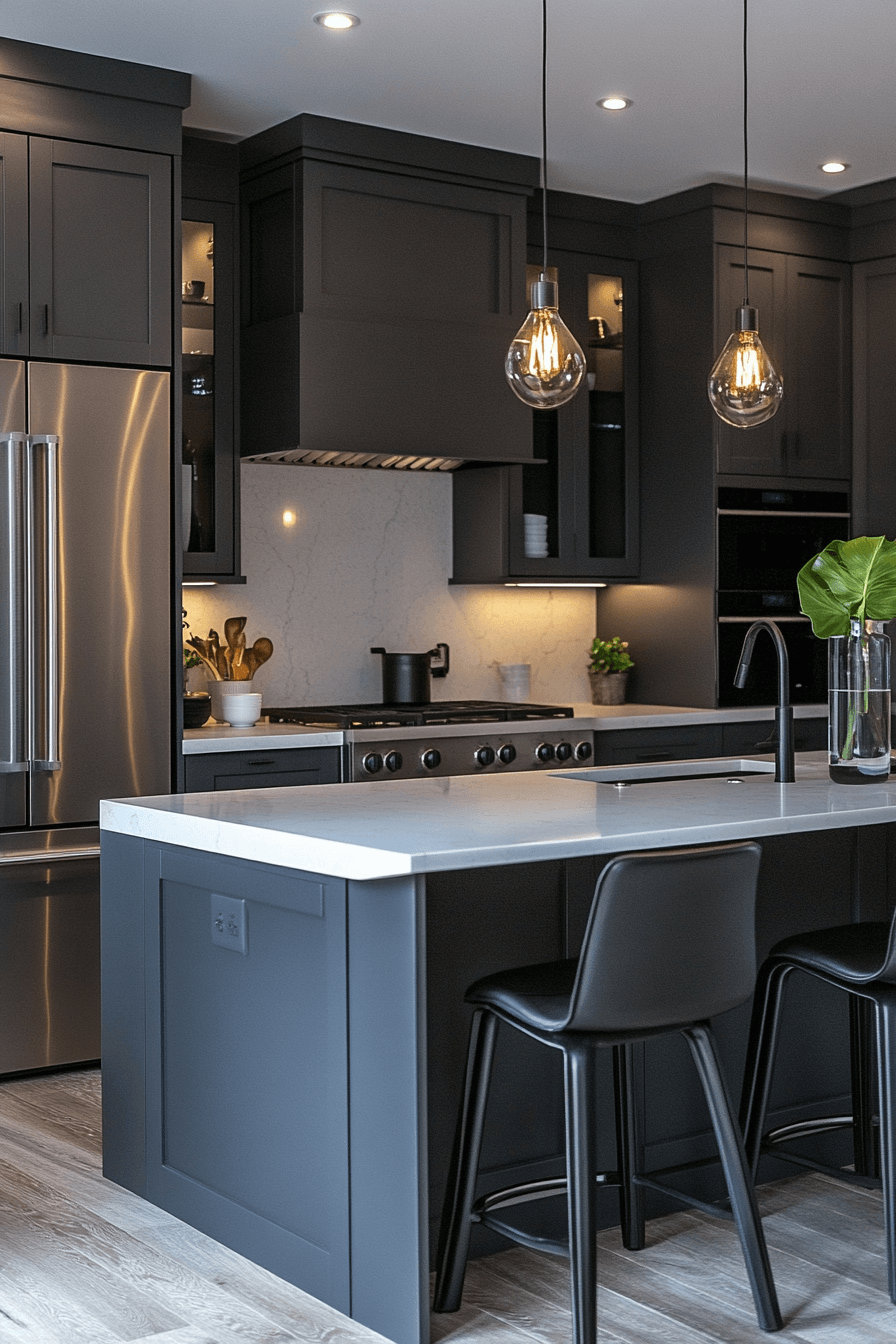 20 graphite grey kitchen style