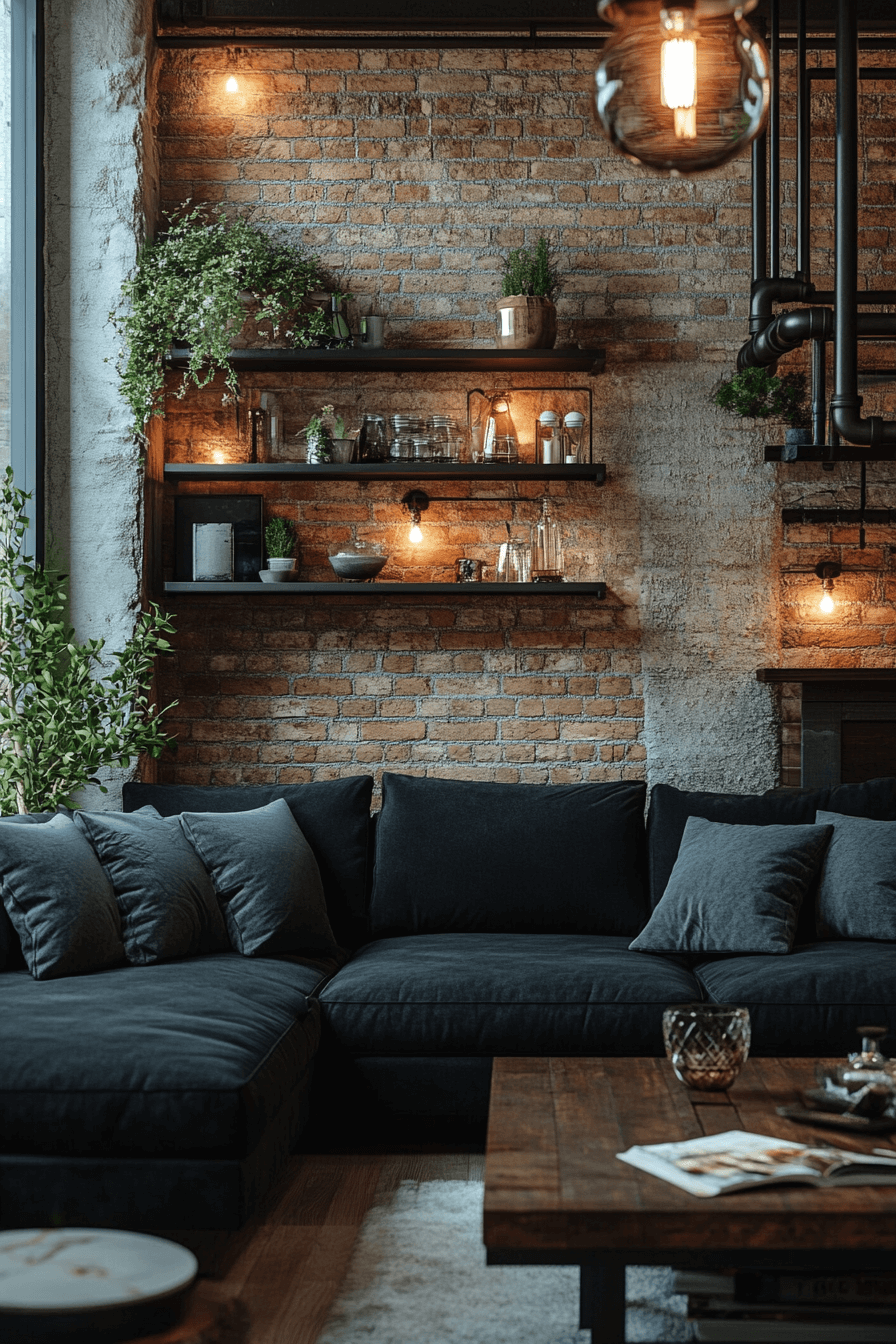 20 industrial modern living