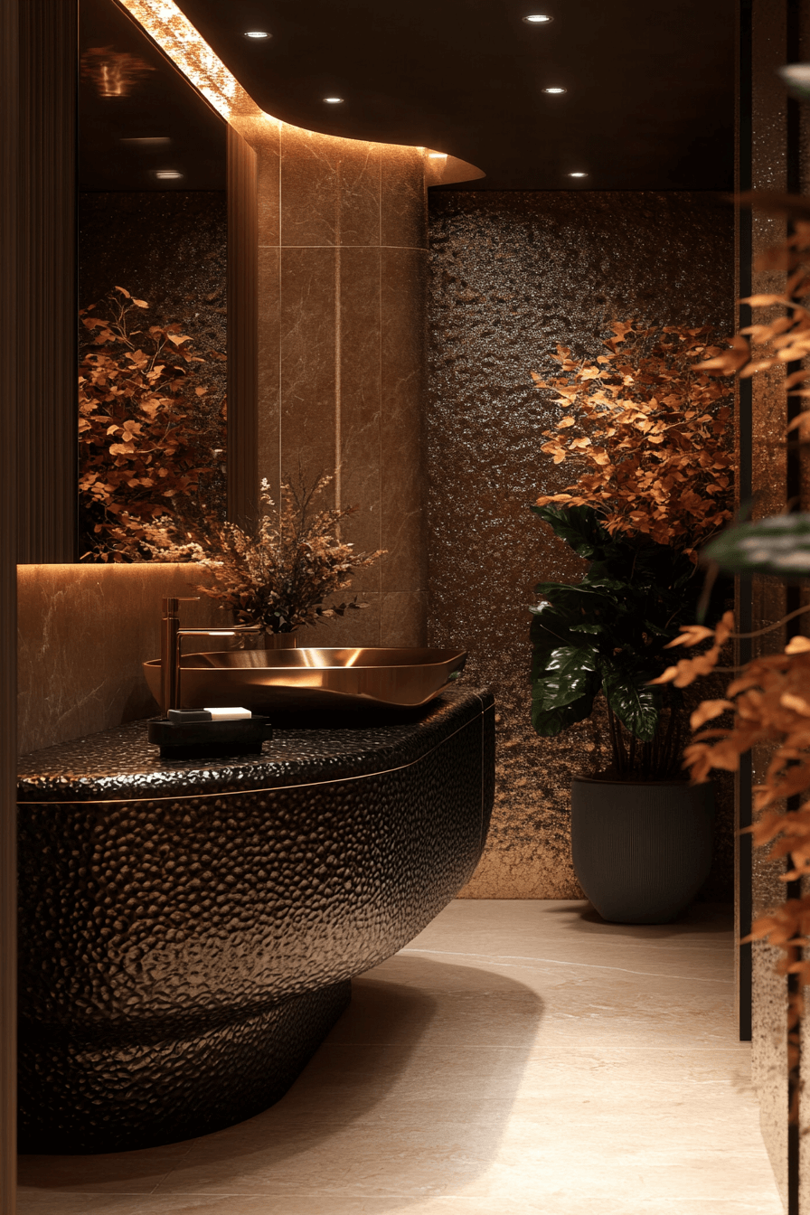 21 angular luxe bath