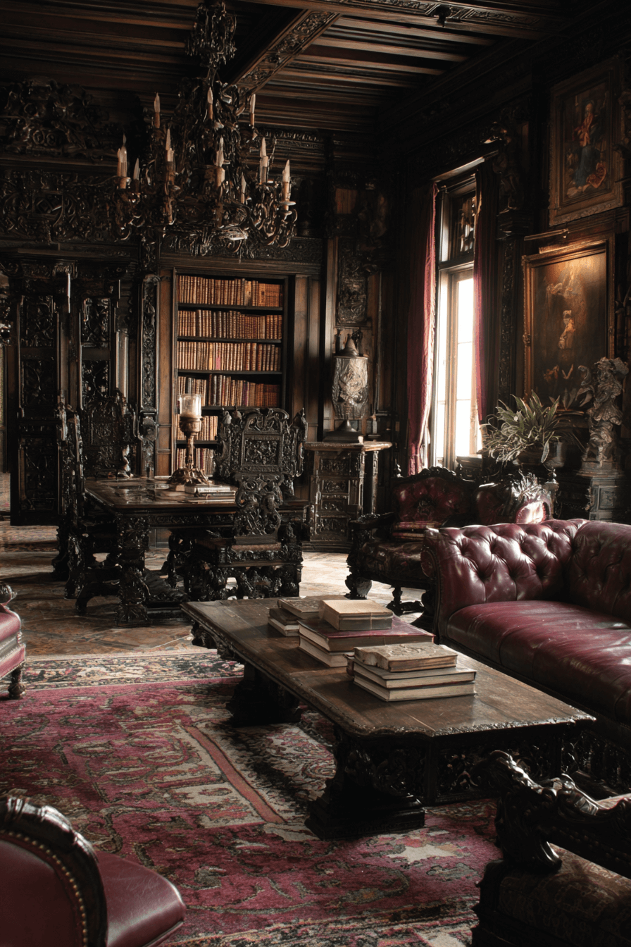 21 jacobean classic living room