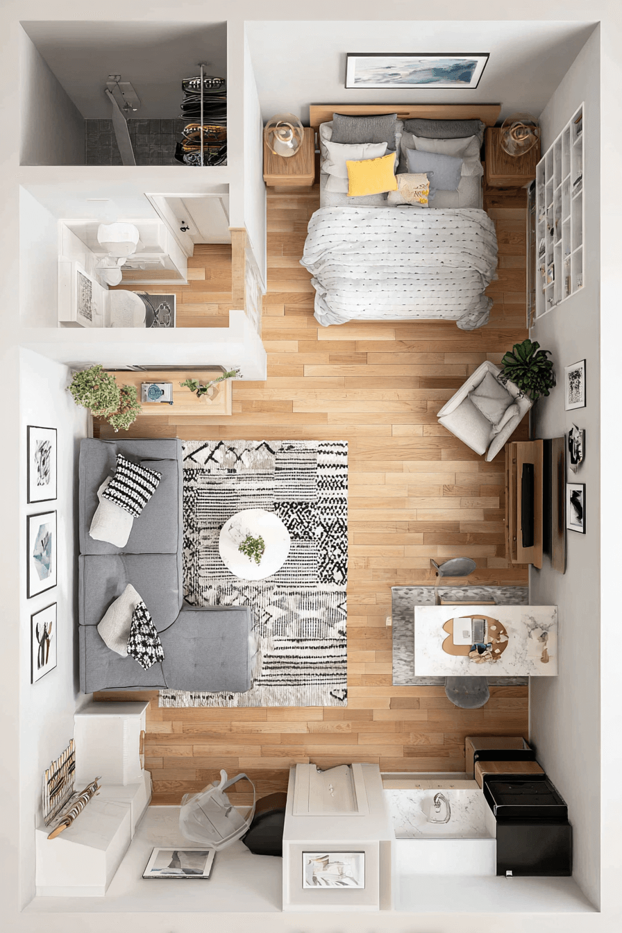 21 smart studio layout ideas