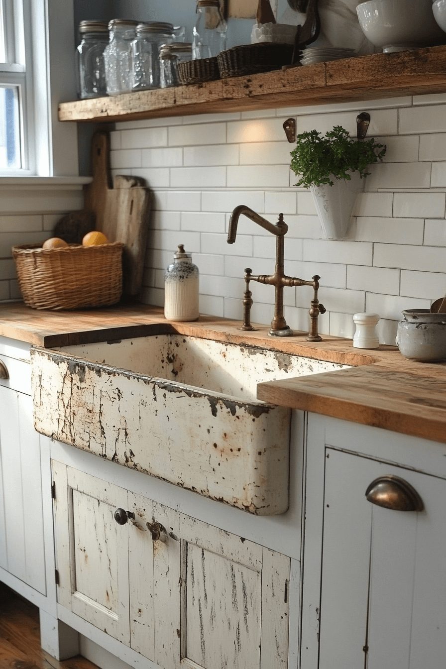 21 soft distressed white