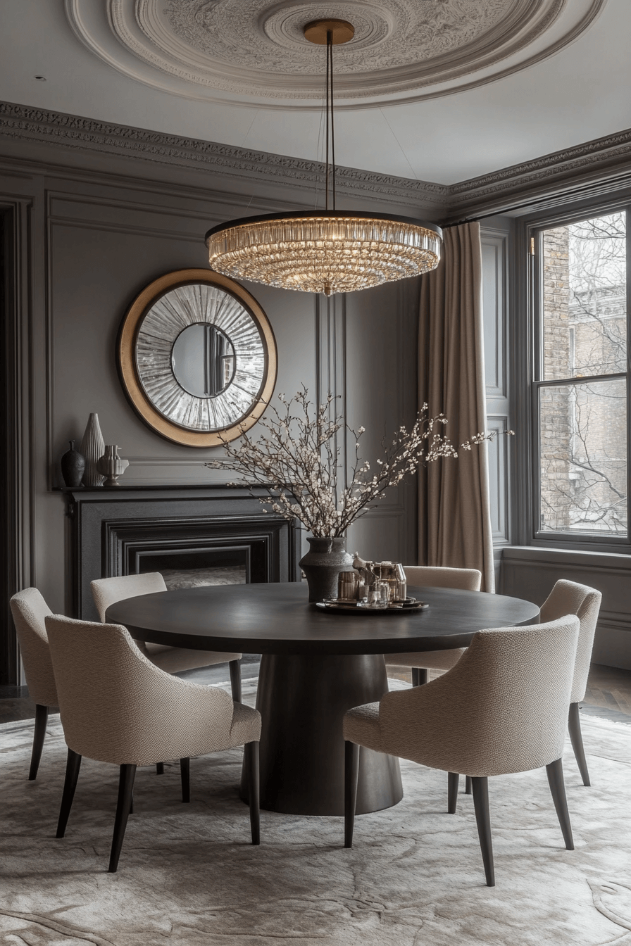 22 circular grace dining