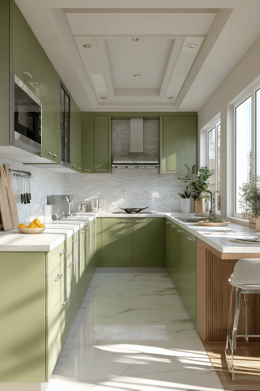 22 compact olive charm