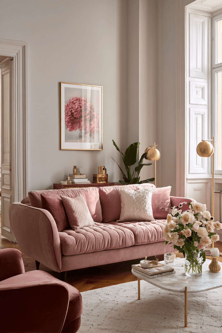 22 dusty blush vintage touch