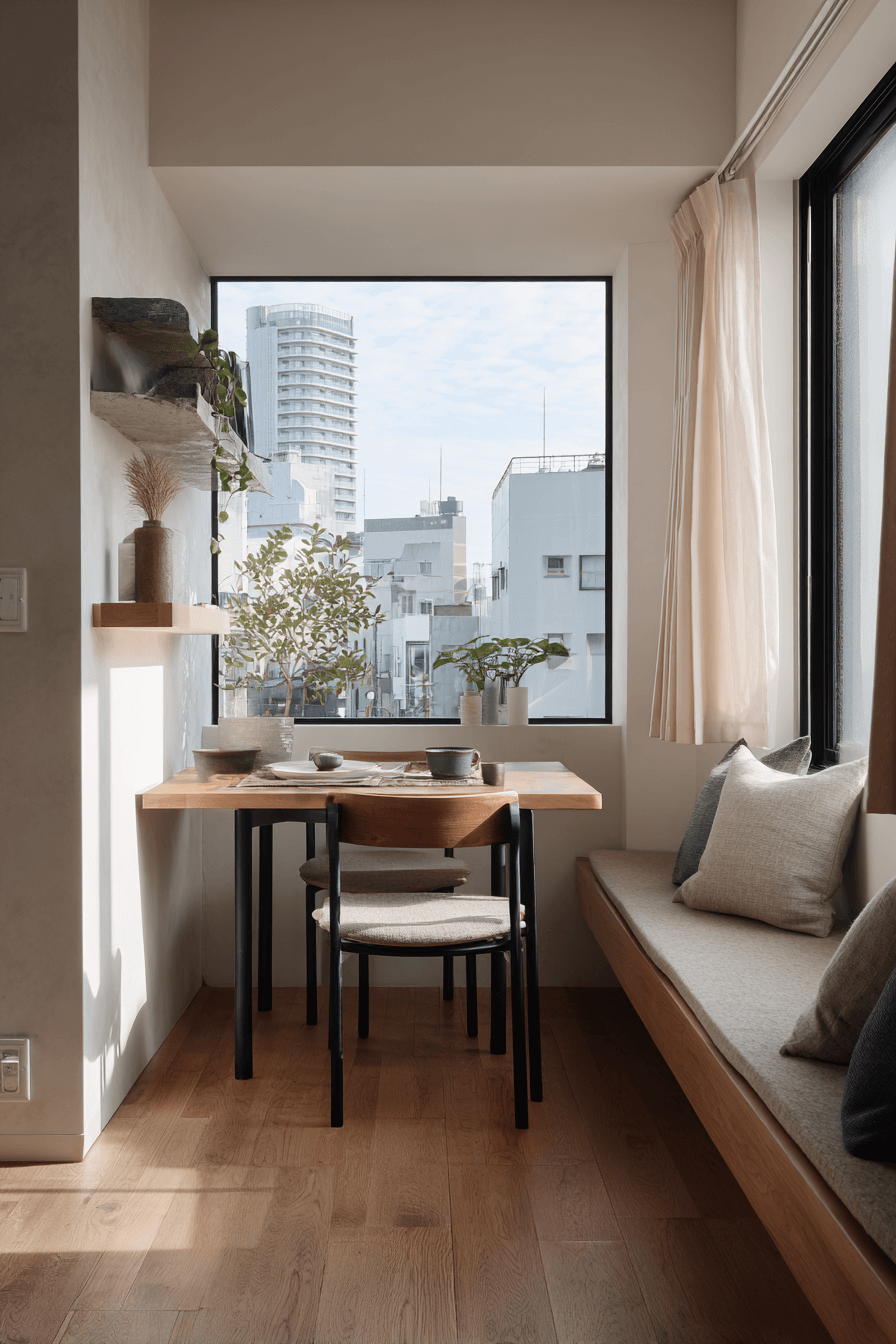 22 minimal japanese dining corner