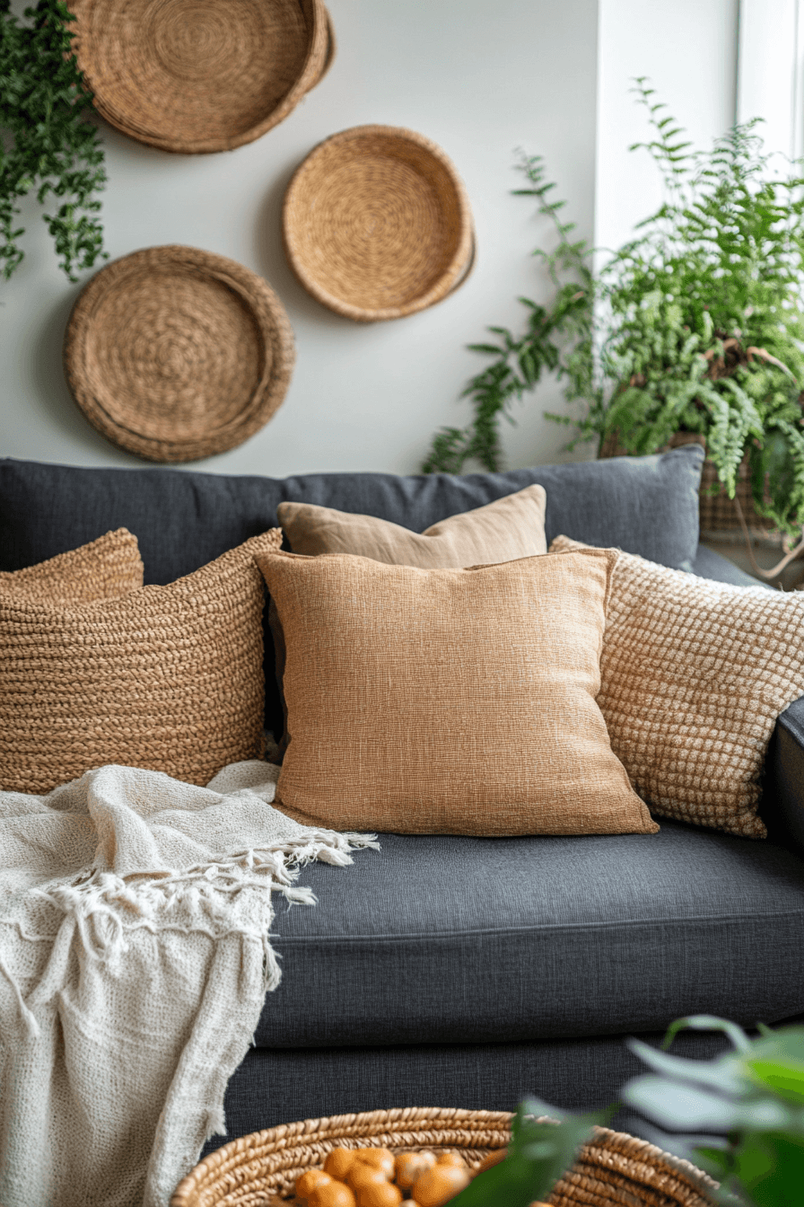 22 nature inspired grey living